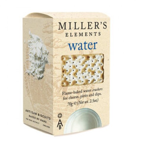 MILLER'S ELEMENTS, Water Crackers (Original) 70g